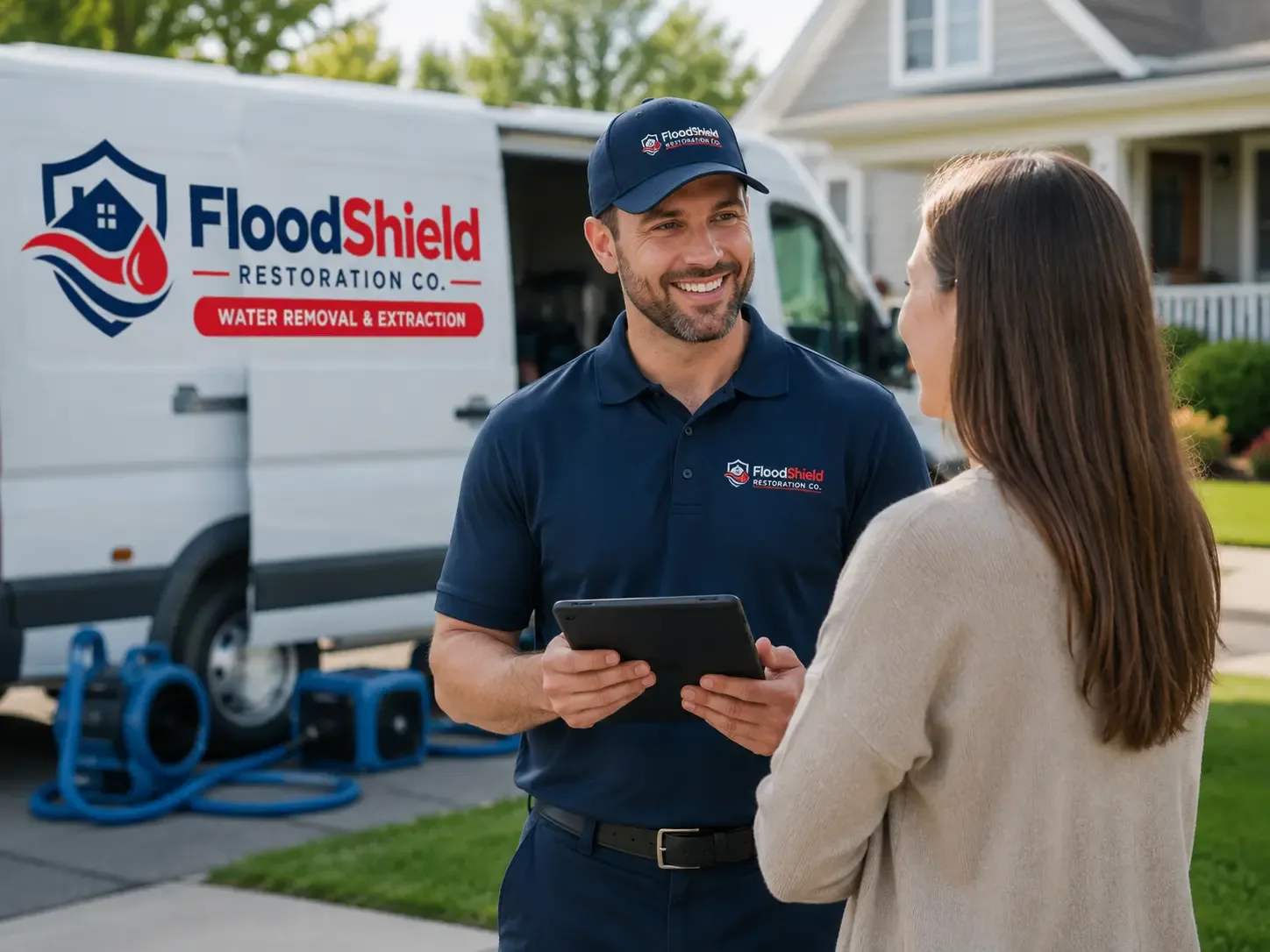 Flood Water Remediation in Vandalia, MT