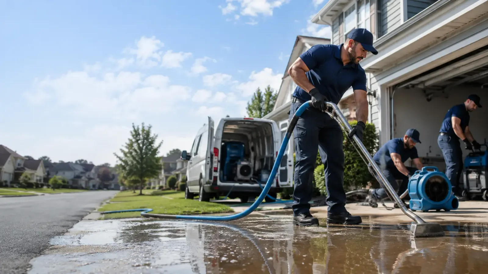 Flood Water Remediation in Vandalia, MT